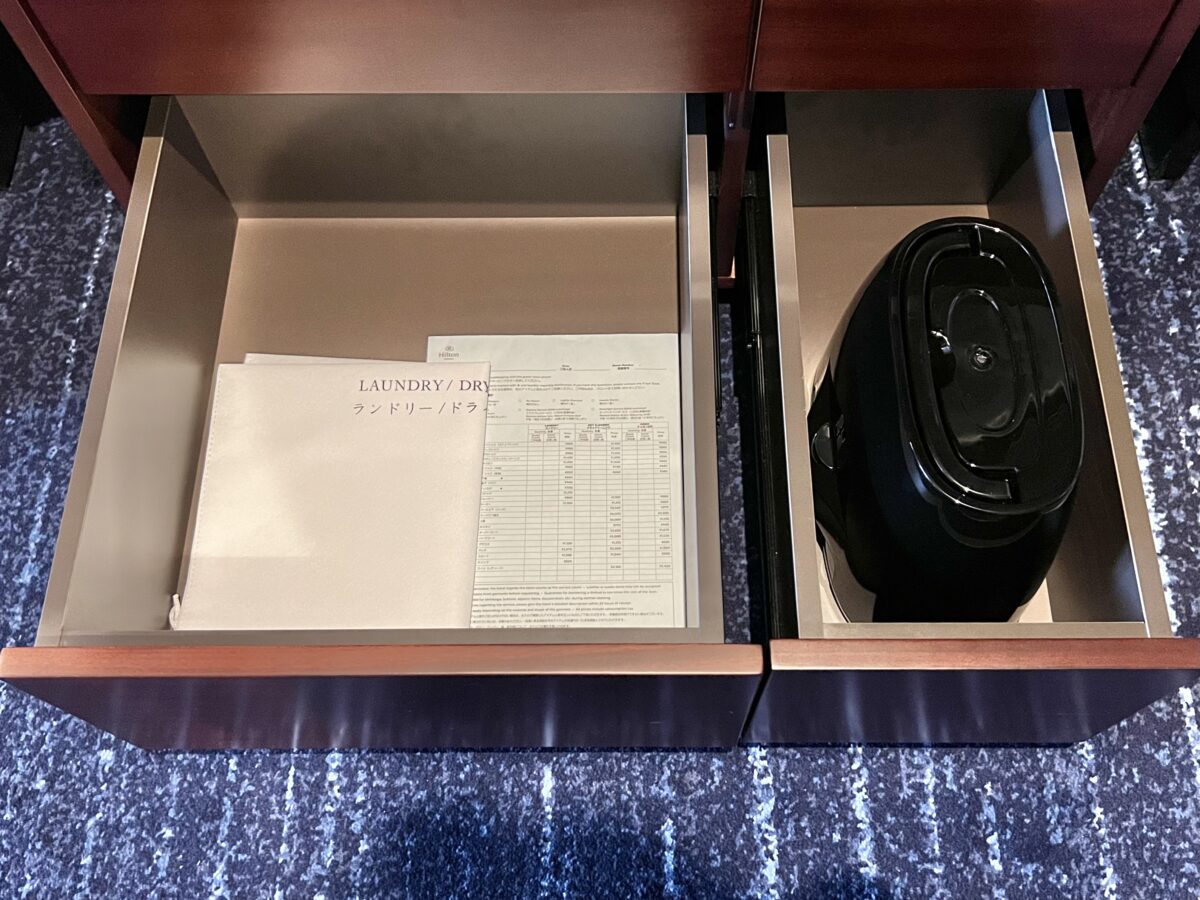 ヒルトン横浜の備品・アメニティ