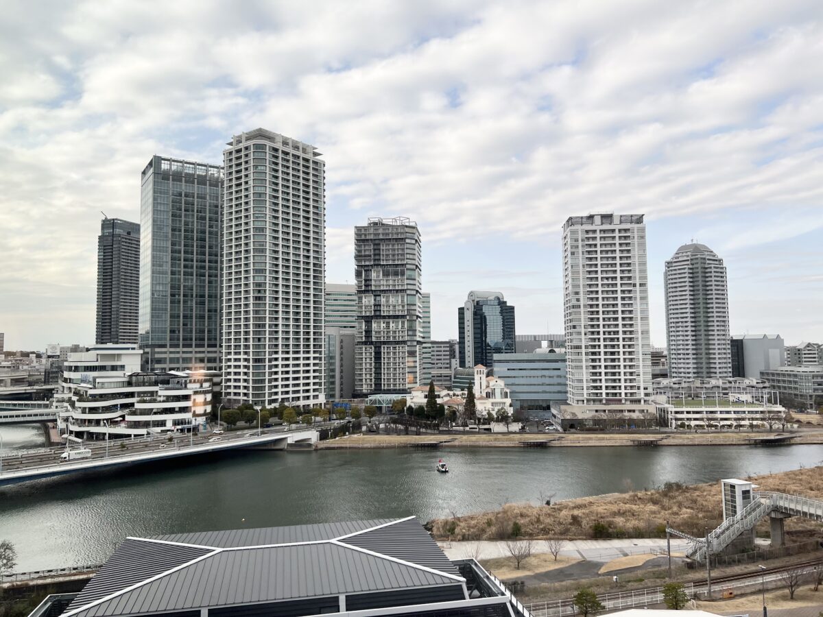 ヒルトン横浜の景色